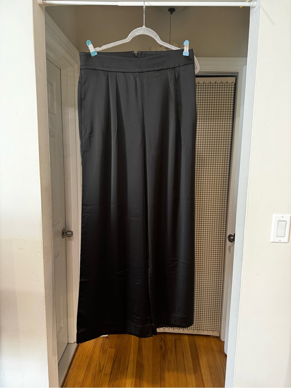Banana Republic Black Wide-Leg Palazzo Pants
